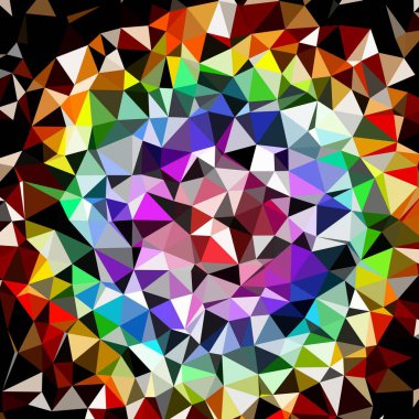 Arka plan çok renkli geometrik poligonal.