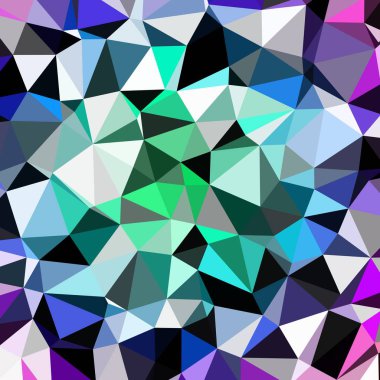 Arka plan çok renkli geometrik poligonal.