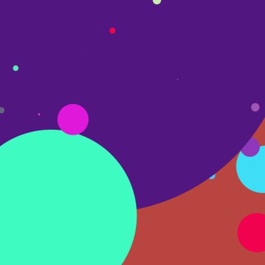 Daire geometrik büyük arka plan çok renkli desen.