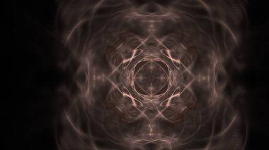 Fantezi kaotik renkli fraktal desen. Soyut Fraktal şekiller. 3D render resimde arka plan veya duvar kağıdı.