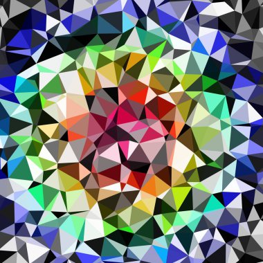 Arka plan çok renkli geometrik poligonal.