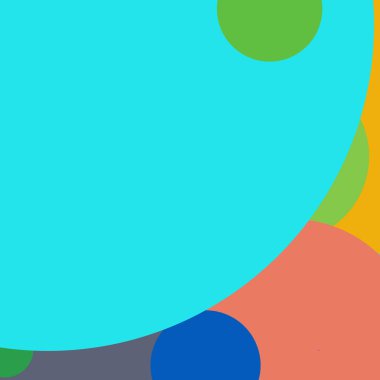 Daire geometrik yeni arka plan çok renkli desen.