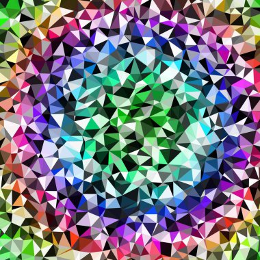 Arka plan çok renkli geometrik poligonal.