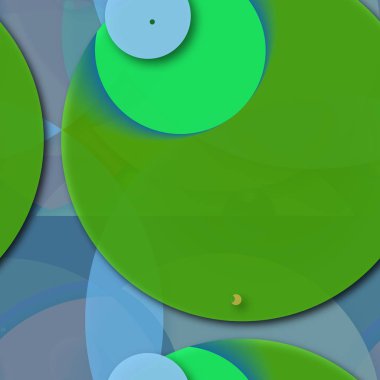 Arka plan çok renkli daire geometrik desen sorunsuz.