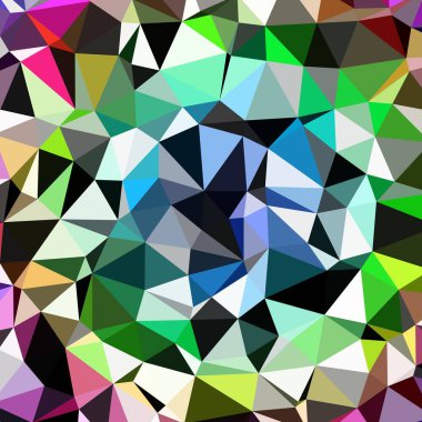 Arka plan çok renkli geometrik poligonal.