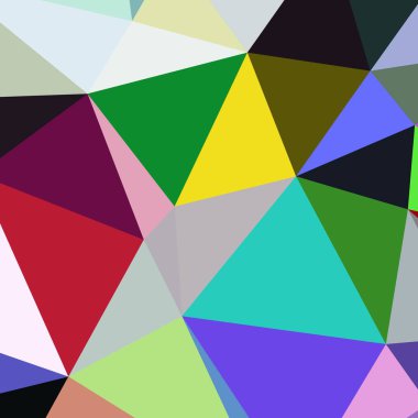Arka plan çok renkli geometrik poligonal.