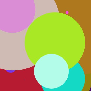 Daire geometrik şaşırtıcı arka plan çok renkli desen.