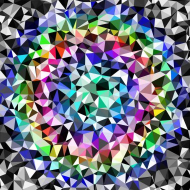 Arka plan çok renkli geometrik poligonal.