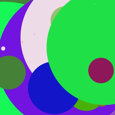 Daire geometrik şaşırtıcı arka plan çok renkli desen.