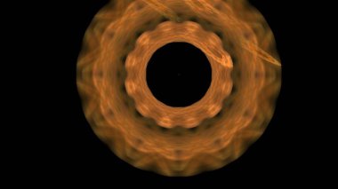 Fantezi kaotik renkli fraktal desen. Soyut Fraktal şekiller. 3D render resimde arka plan veya duvar kağıdı.