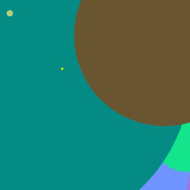 Daire geometrik şaşırtıcı arka plan çok renkli desen.