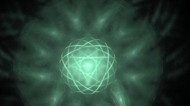 Fantezi kaotik renkli fraktal desen. Soyut Fraktal şekiller. 3D render resimde arka plan veya duvar kağıdı.