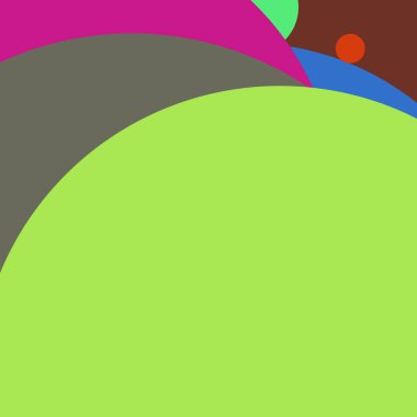 Daire geometrik zarif arka plan çok renkli desen.