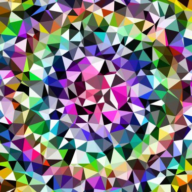 Arka plan çok renkli geometrik poligonal.