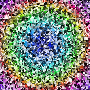 Arka plan çok renkli geometrik poligonal.