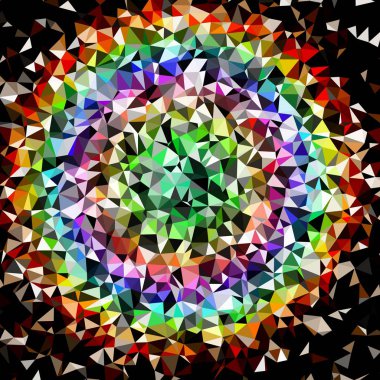 Arka plan çok renkli geometrik poligonal.