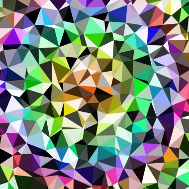 Arka plan çok renkli geometrik poligonal.
