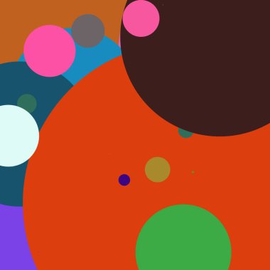 Daire geometrik zarif arka plan çok renkli desen.