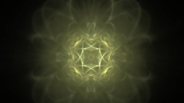 Fantezi kaotik renkli fraktal desen. Soyut Fraktal şekiller. 3D render resimde arka plan veya duvar kağıdı.