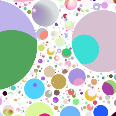 Çok renkli geometrik daire arka plan seamless modeli.