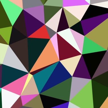 Arka plan çok renkli geometrik poligonal.