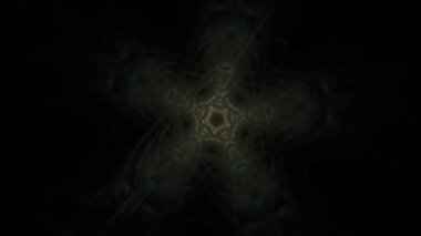 Fantezi kaotik renkli fraktal desen. Soyut Fraktal şekiller. 3D render resimde arka plan veya duvar kağıdı.