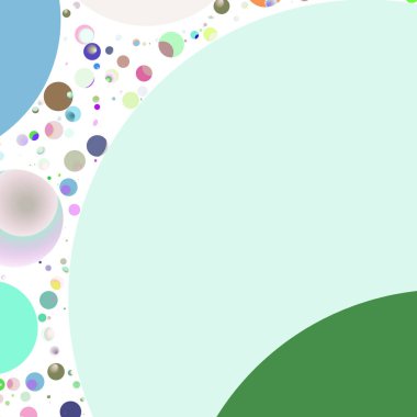 Çok renkli geometrik daire arka plan seamless modeli.