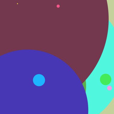 Daire geometrik güzel arka plan çok renkli desen.