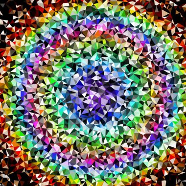 Arka plan çok renkli geometrik poligonal.