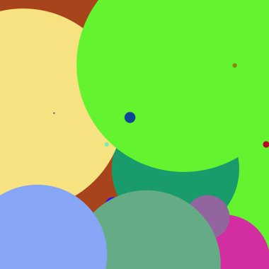 Daire geometrik güzel arka plan çok renkli desen.