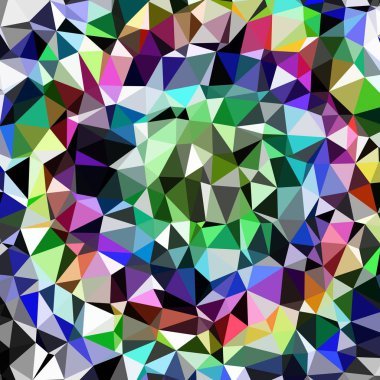 Arka plan çok renkli geometrik poligonal.