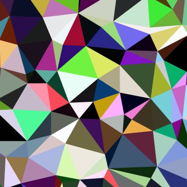 Arka plan çok renkli geometrik poligonal.