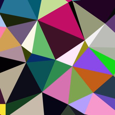 Arka plan çok renkli geometrik poligonal.