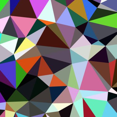 Arka plan çok renkli geometrik poligonal.