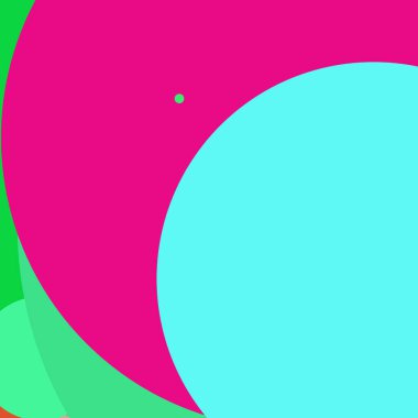 Daire geometrik şaşırtıcı arka plan çok renkli desen.