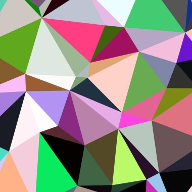 Arka plan çok renkli geometrik poligonal.