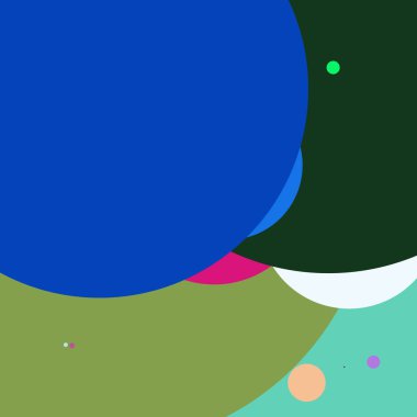 Daire geometrik yeni arka plan çok renkli desen.