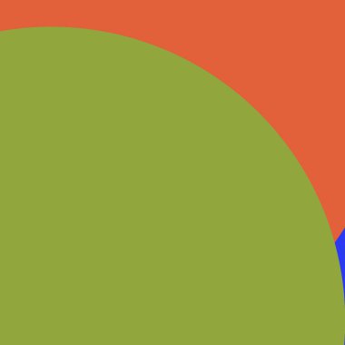 Daire geometrik büyük arka plan çok renkli desen.