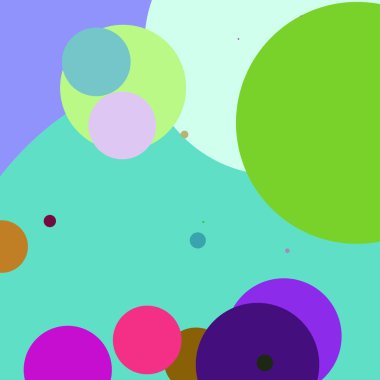 Daire geometrik zarif arka plan çok renkli desen.