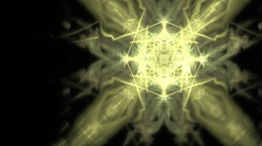 Fantezi kaotik renkli fraktal desen. Soyut Fraktal şekiller. 3D render resimde arka plan veya duvar kağıdı.