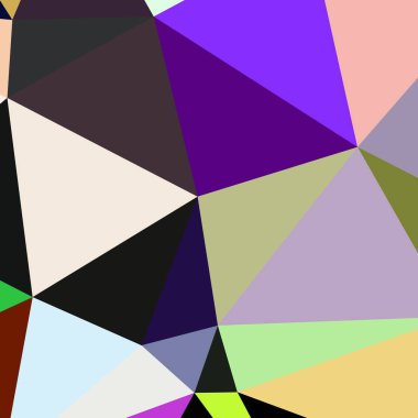 Arka plan çok renkli geometrik poligonal.