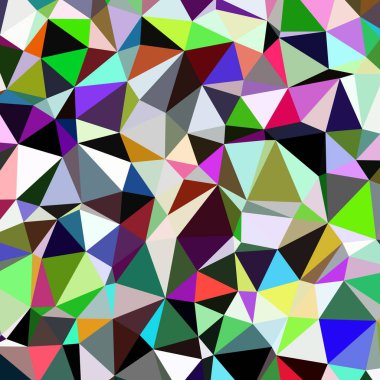 Arka plan çok renkli geometrik poligonal.