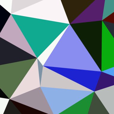 Arka plan çok renkli geometrik poligonal.