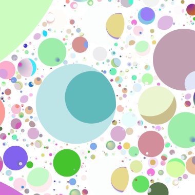 Daire geometrik güzel arka plan çok renkli desen.