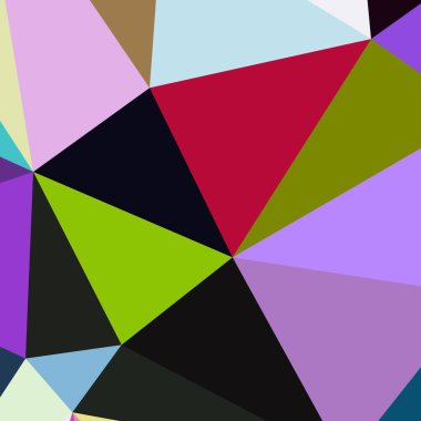 Arka plan çok renkli geometrik poligonal.