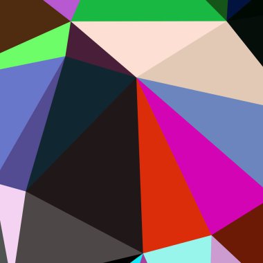 Arka plan çok renkli geometrik poligonal.