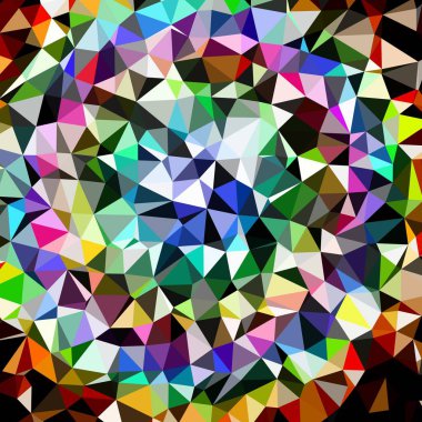 Arka plan çok renkli geometrik poligonal.
