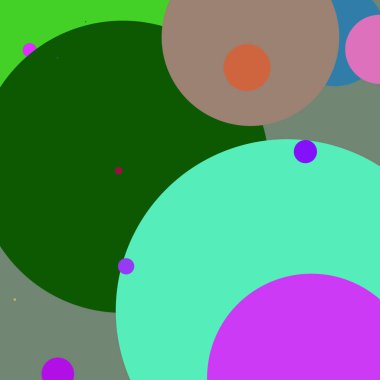 Daire geometrik şaşırtıcı arka plan çok renkli desen.