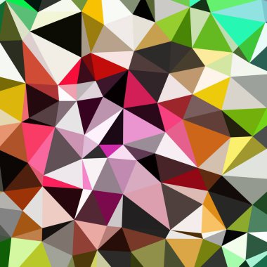 Arka plan çok renkli geometrik poligonal.