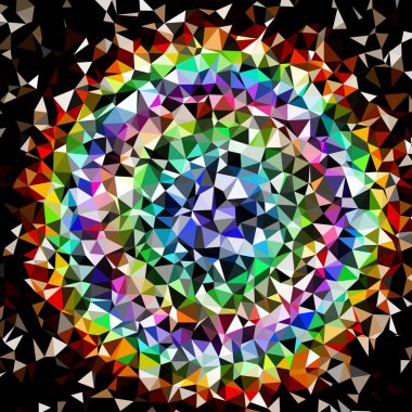 Arka plan çok renkli geometrik poligonal.